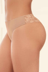 Panty Brasilera Invisible con Encaje 10241
