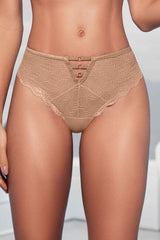 Panty Tanga Encaje Brillante 10251