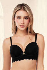 Set Brasier Doble Push Up  y Panty Hilo Invisible | Ref. 645-2 - 391LY