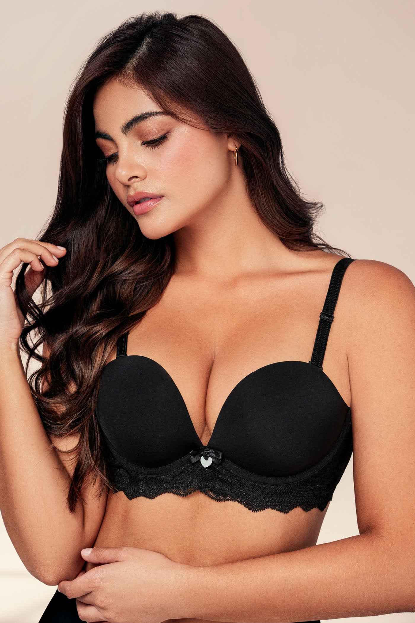 Brasier Doble Push Up Lycra 645