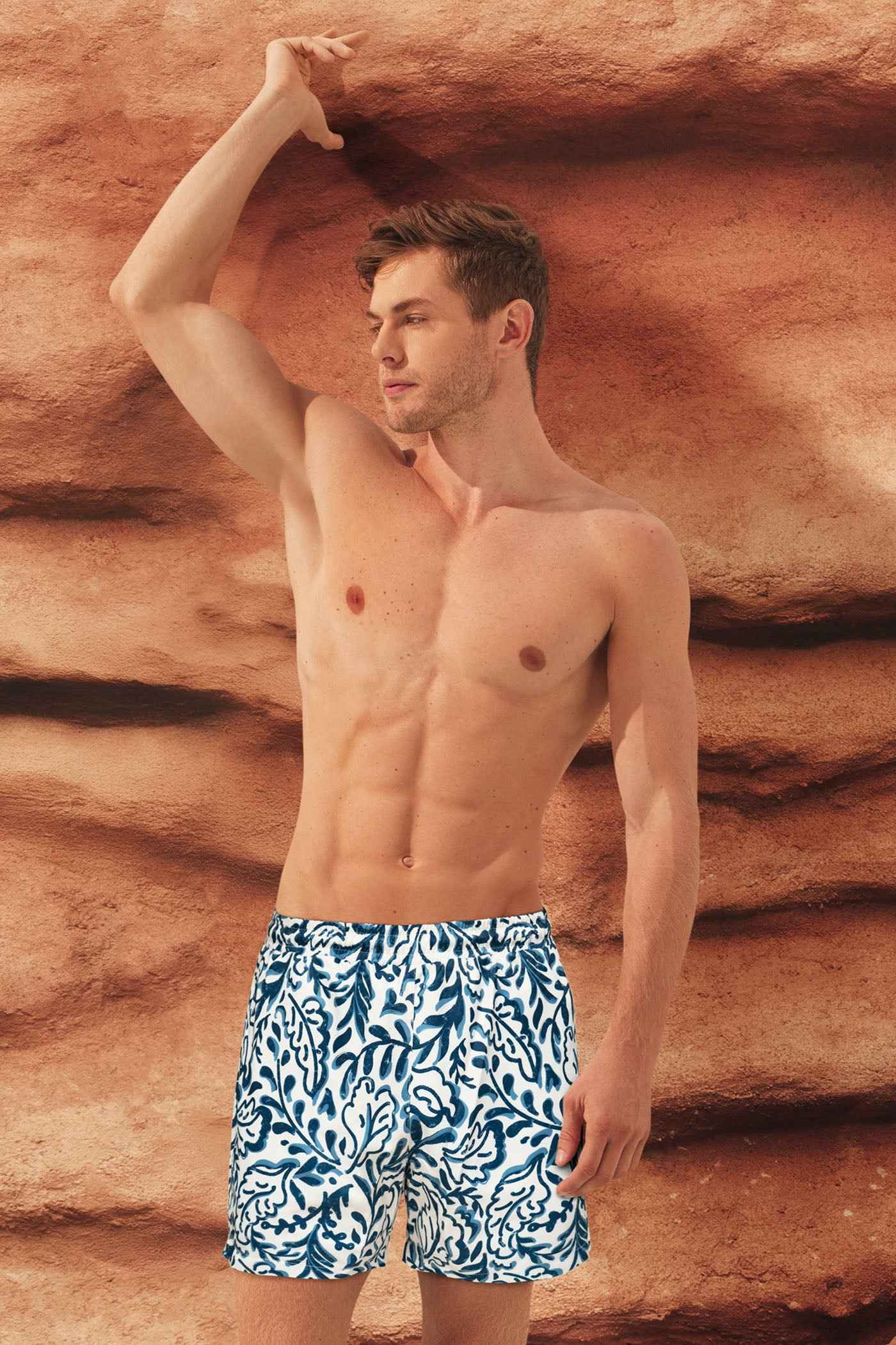 Pantaloneta de Playa Hombre Estampada 70070