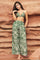 Conjunto Playero en Lino Estampado 70132