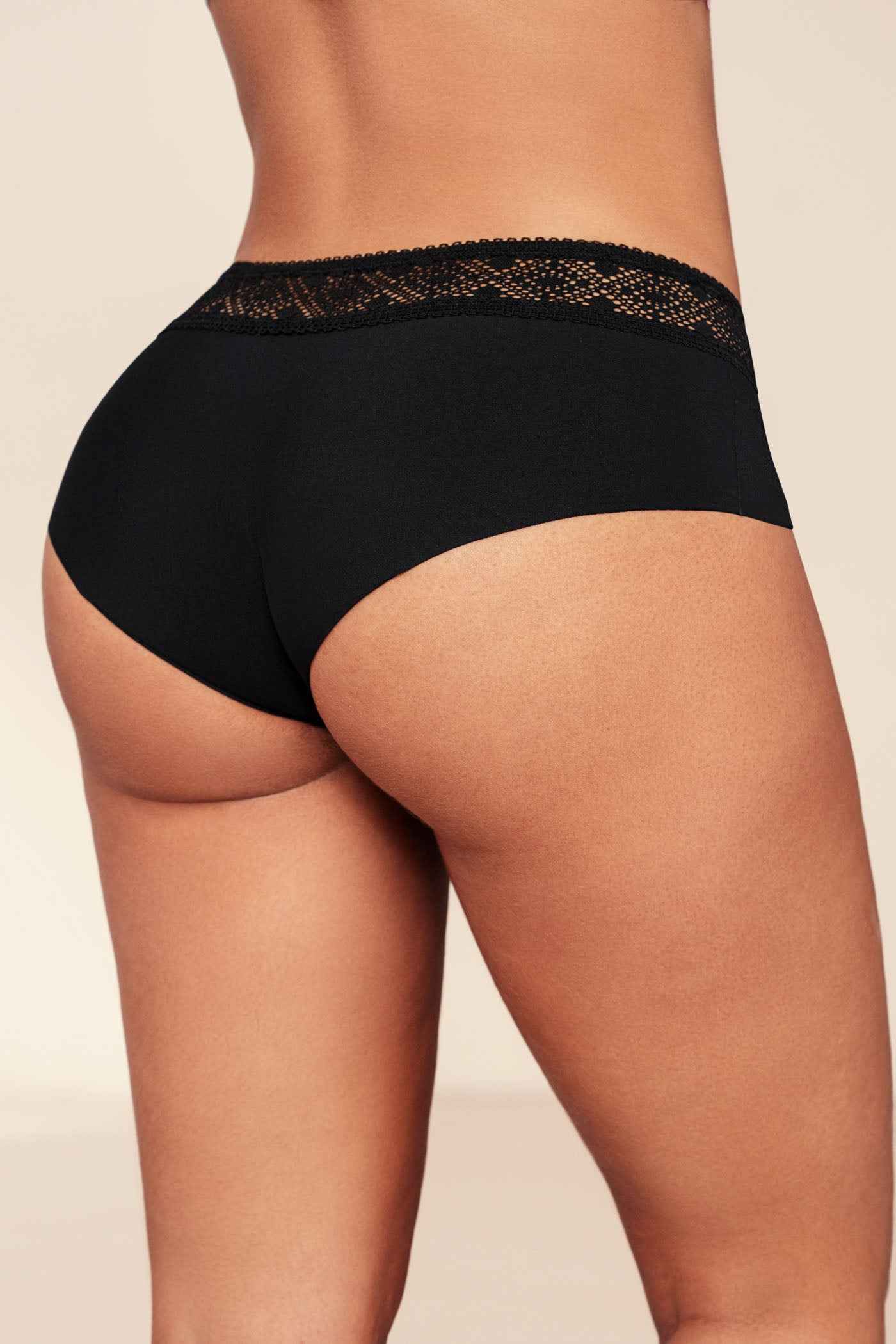 Panty Cachetero Encaje y Lycra 717