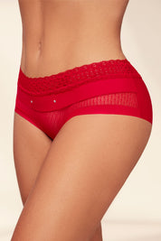 Panty Cachetero Encaje y Lycra 717