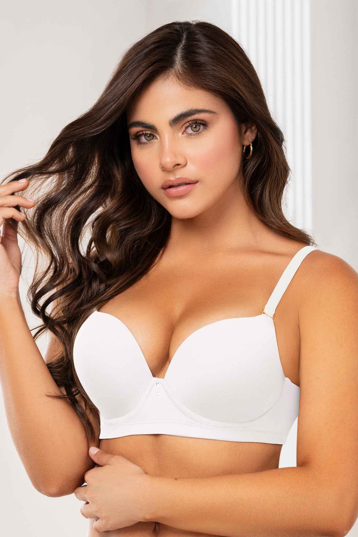 Set Brasier Doble Push Up  y Panty Brasilera Corte Libre | Ref. 881-2 - 10033