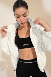 Chaqueta Fleece Deportiva con Cierre AC-13