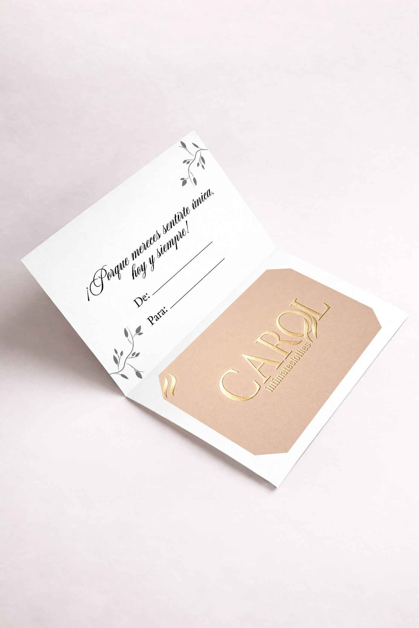 Gift card