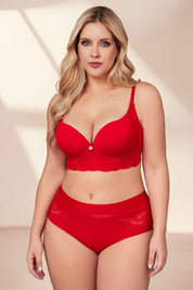 Set Brasier Doble Push Up y Panty Cachetero Levanta Cola | Ref. 952 - 896