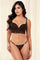 Set Brasier en Lycra y Panty Hilo en Encaje con Tiras Ajustables | Ref. 10006-2 - 391