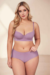 Set Brasier Copa Entera en Lycra y Panty Bóxer Invisible | Ref. 304-2 - 689