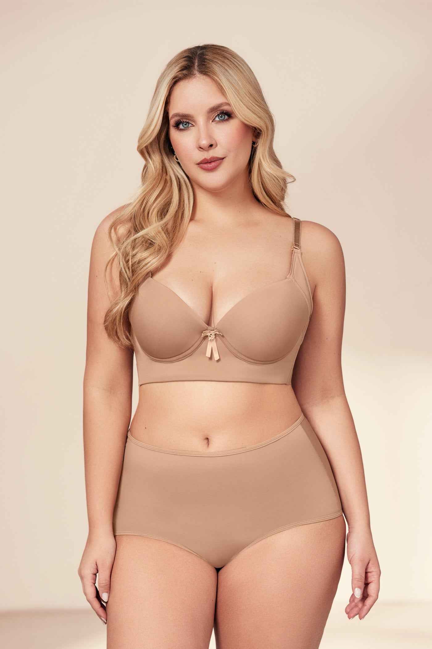 Set Brasier y Panty de Soporte y Mayor Cubrimiento | Ref. 653 -601